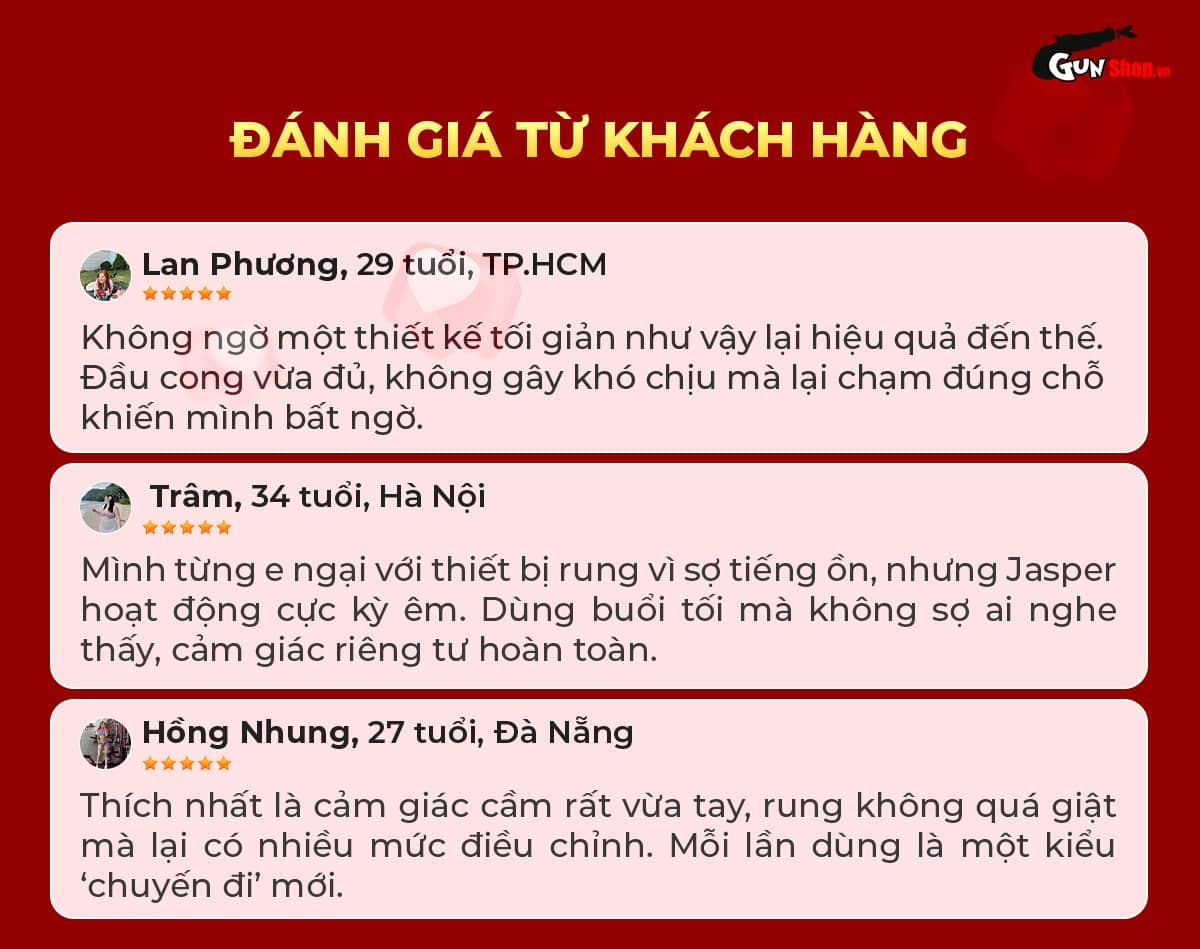 Đánh giá Máy massage Shelly Play Jasper tốt nhất