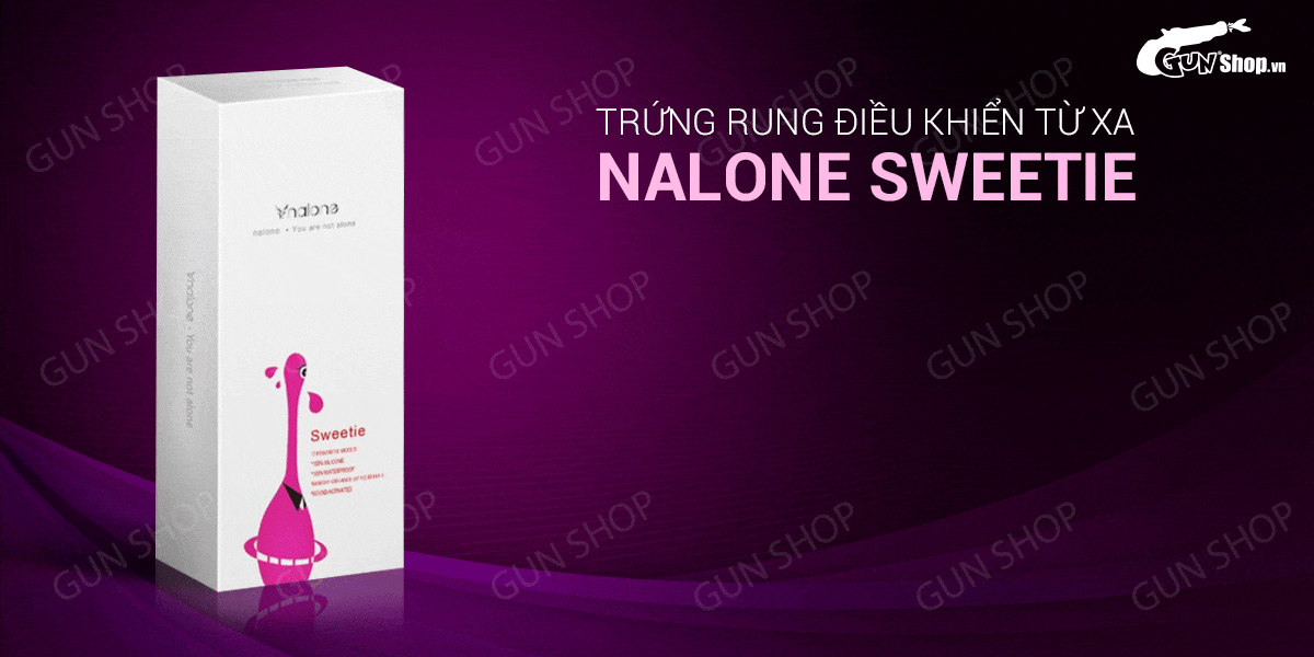 Trứng rung Nalone Sweetie kích thích, siêu mềm mại, dễ dùng