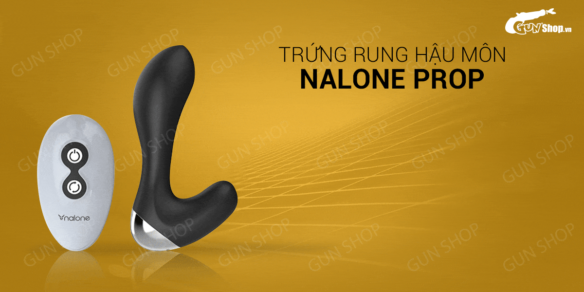 Trứng rung hậu môn Nalone Prop siêu mạnh kích thích cực đã