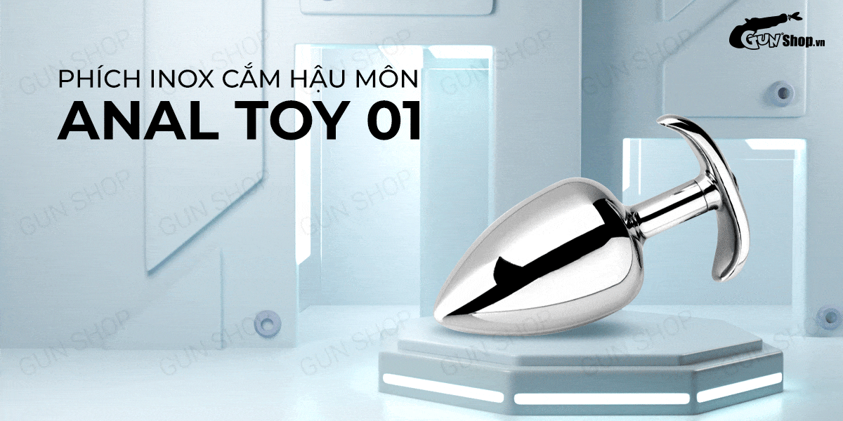 Phích Inox Hậu Môn Anal Toy 01 Bền Đẹp Siêu An Toàn
