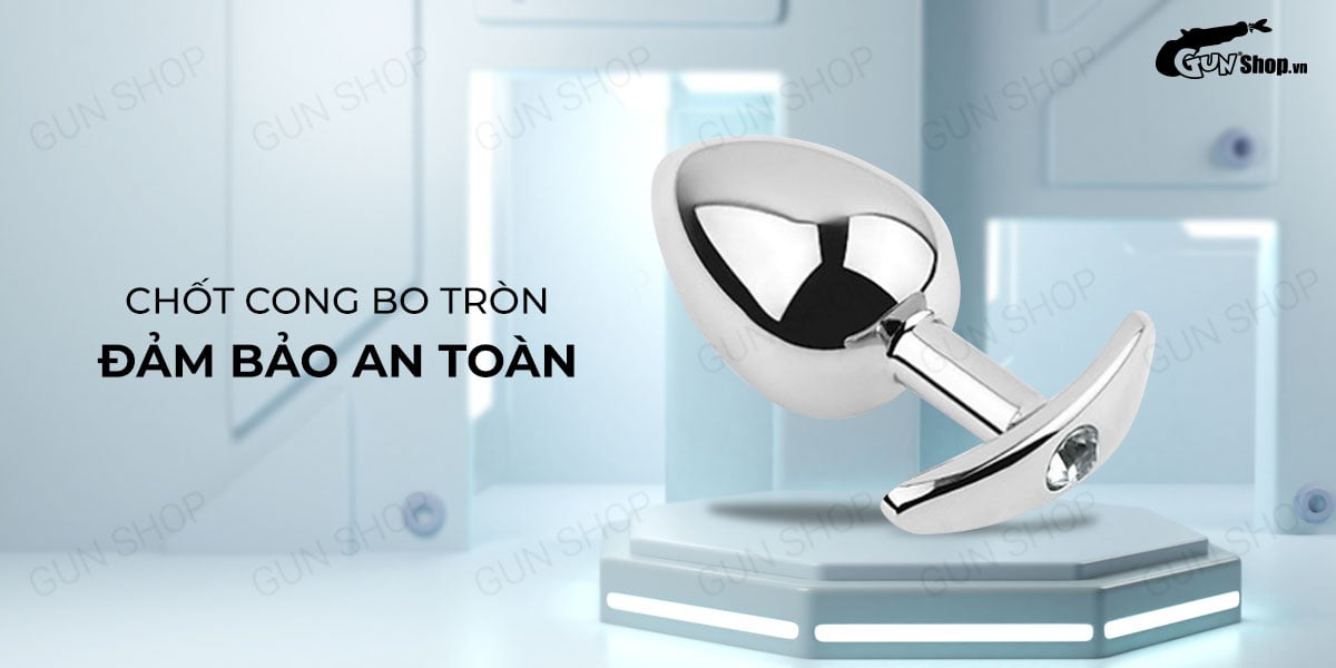 Phích Inox Hậu Môn Anal Toy 01 Bền Đẹp Siêu An Toàn