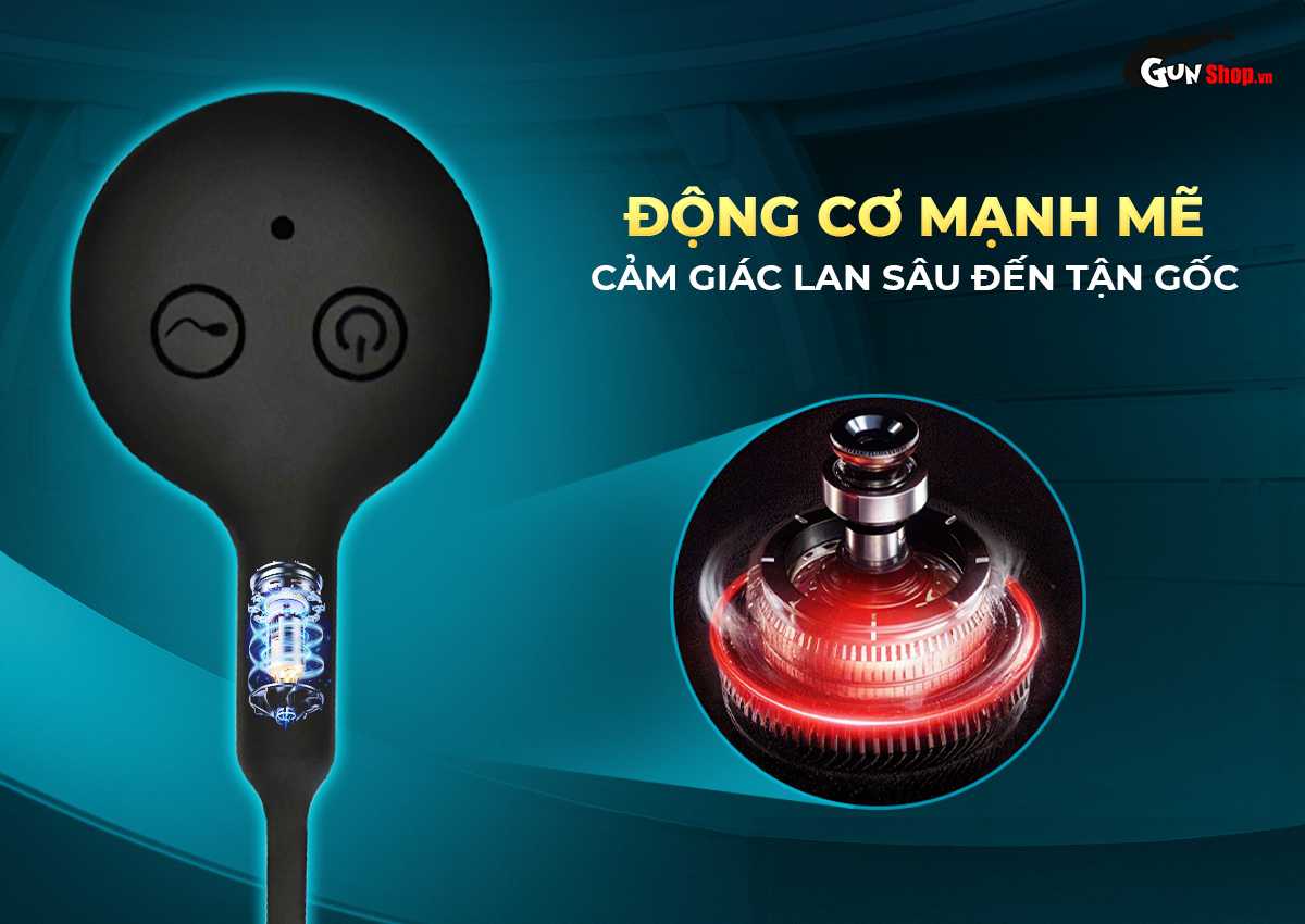 Que rung niệu đạo Shelly Play Sonic mạnh mẽ an toàn sạc US