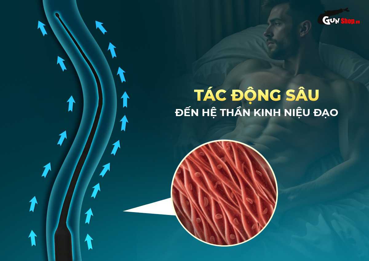  Sỉ Que rung kích thích niệu đạo Shelly Play Sonic hàng mới về