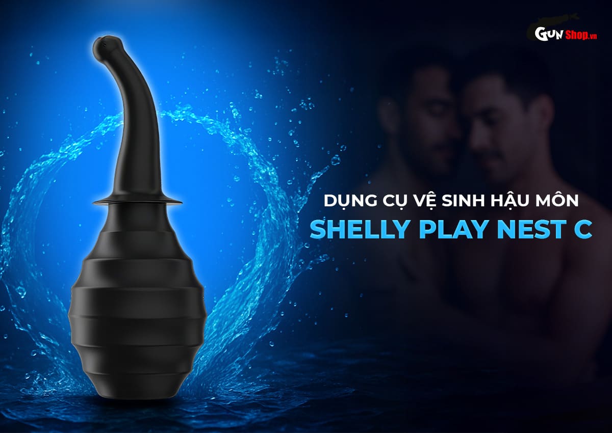 Dụng cụ vệ sinh hậu môn Shelly Play Nest C tiện lợi an toàn kích thích