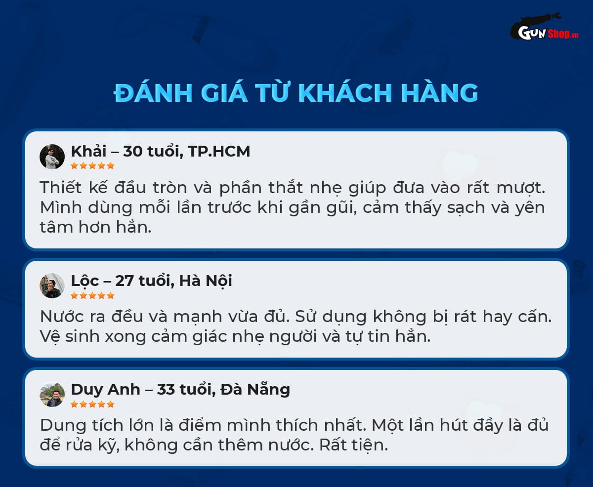  So sánh Dụng cụ vệ sinh hậu môn Shelly Play Nest C nhập khẩu