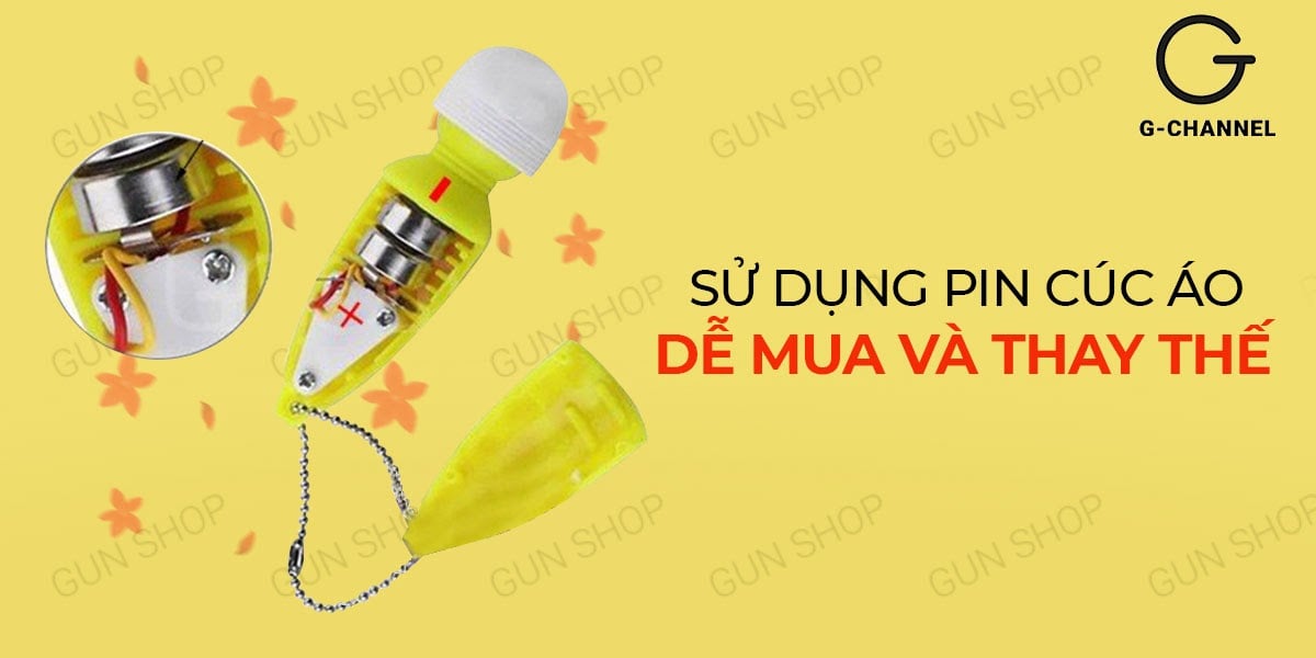 Móc khóa rung massage mini Av Bar kích thích siêu phê mua ngay