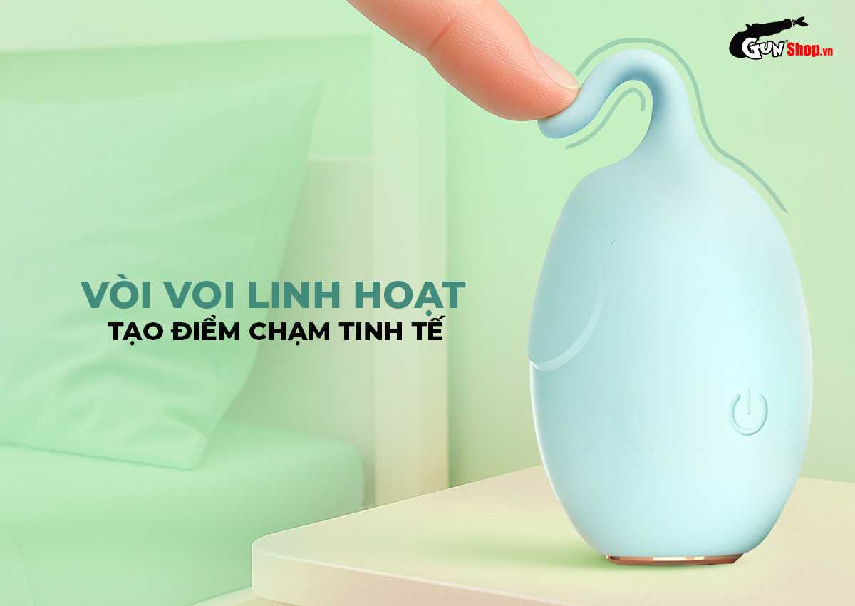 Trứng rung Shelly hình voi Elephant nâng cao khoái cảm đỉnh cao