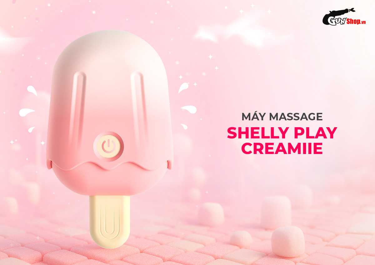 Máy Massage Shelly Play Creamiie chăm sóc da thư giãn tốt nhất