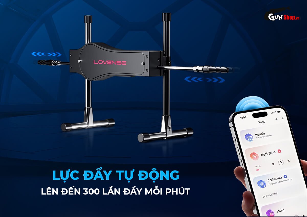  Địa chỉ bán Máy làm tình tự động Lovense Sex Machine hàng xách tay