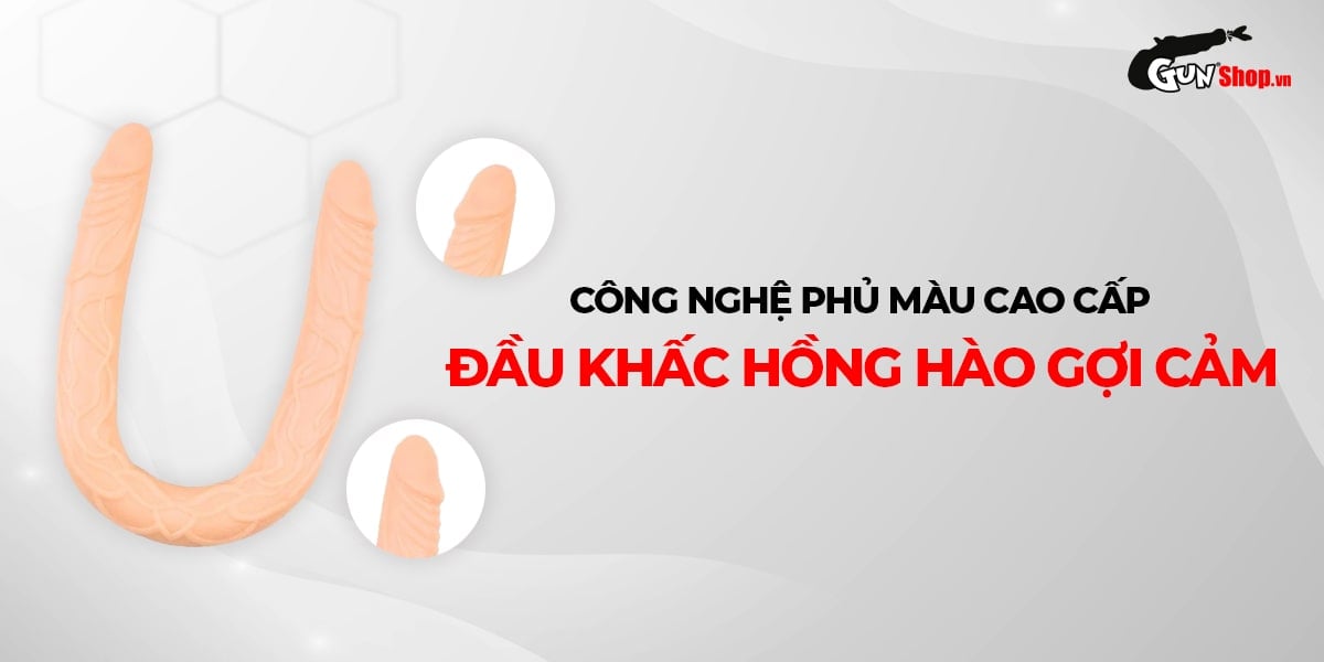  Nhập sỉ Dương vật giả 2 đầu Chisa Hi Basic Flexible Dong mới nhất
