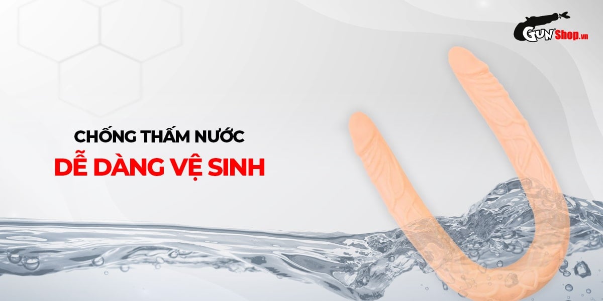  Nhập sỉ Dương vật giả 2 đầu Chisa Hi Basic Flexible Dong mới nhất