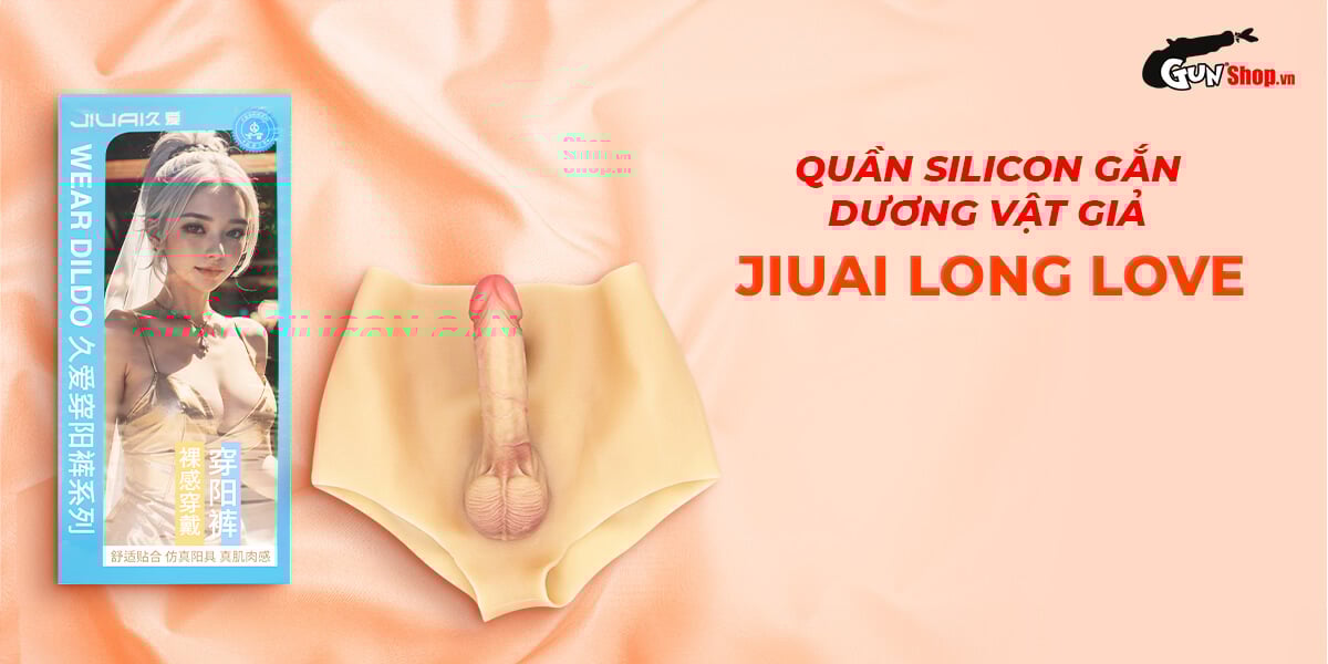 Thông tin Quần silicon gắn dương vật giả Jiuai Long Love Size L 01 hàng mới về