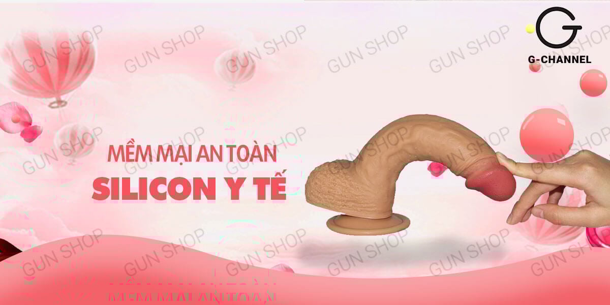 Lovetoy Natural Cock dính tường cao cấp Sảng khoái tận hưởng