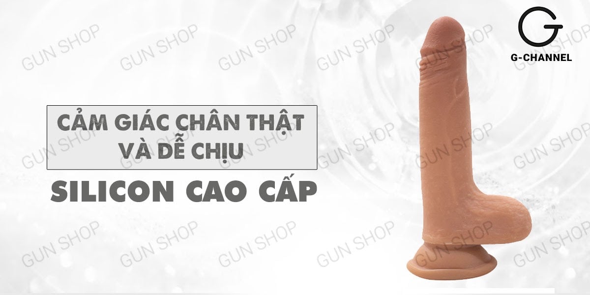 Dương vật giả Lovetoy 7 inch siêu thực dính tường, kích thích mạnh