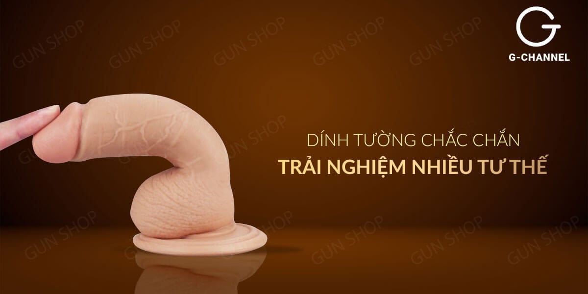 Dương Vật Giả Dính Tường 7 Inch Real Cực Đã - Lovetoy