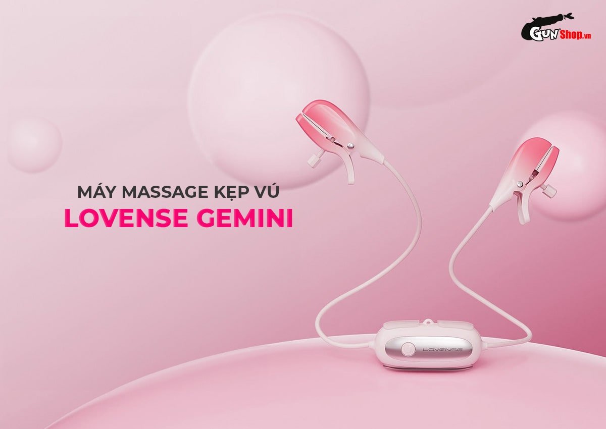  Phân phối Máy massage kẹp vú Lovense Gemini cao cấp