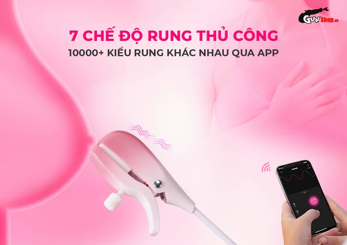  Phân phối Máy massage kẹp vú Lovense Gemini cao cấp