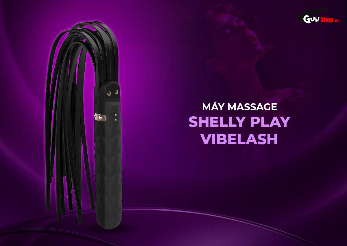 Máy massage & roi da BDSM Shelly Play Vibelash cao cấp độc đáo