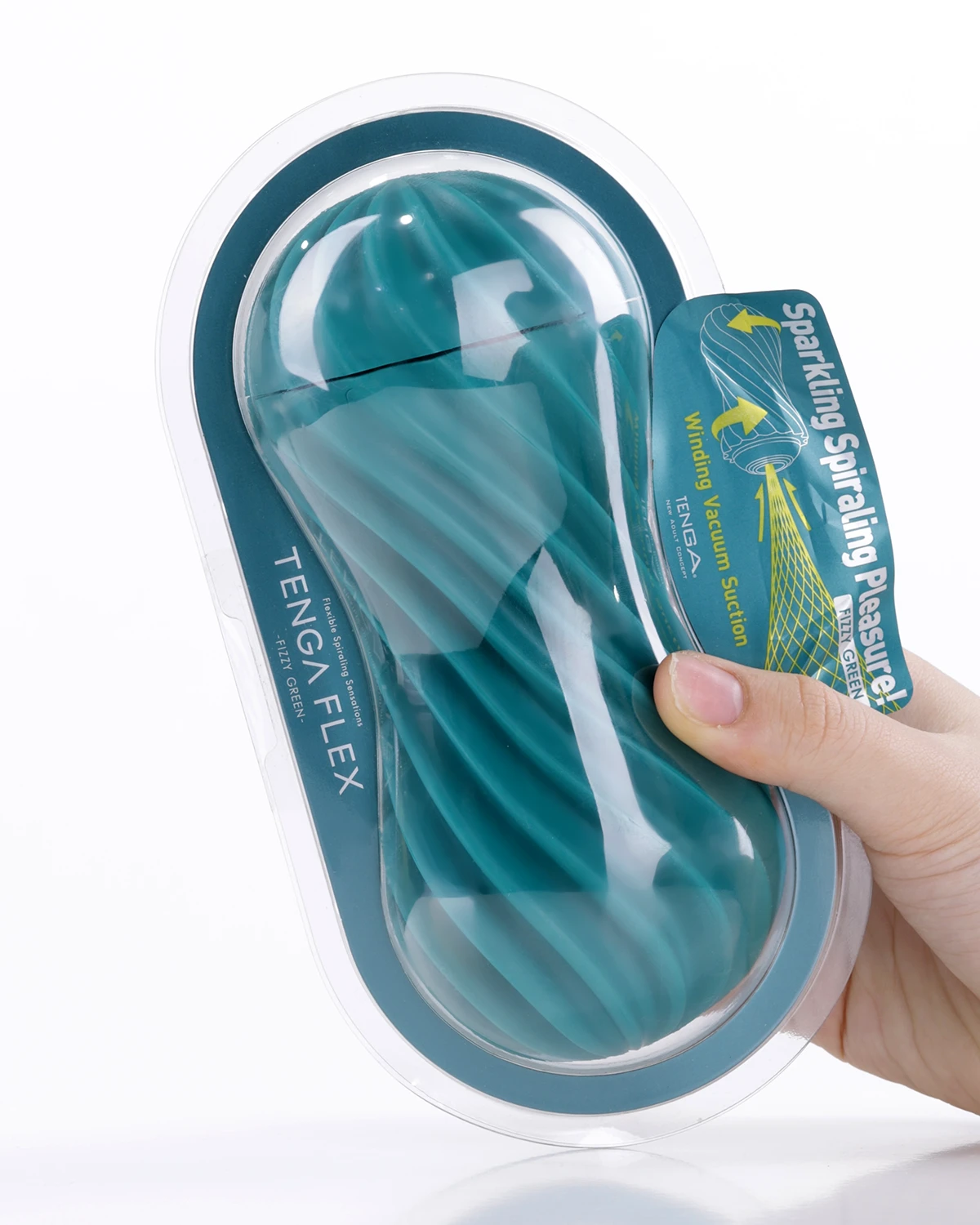 TENGA Moova Flexible cốc thủ dâm cao cấp, khoái cảm xoắn ốc độc đáo