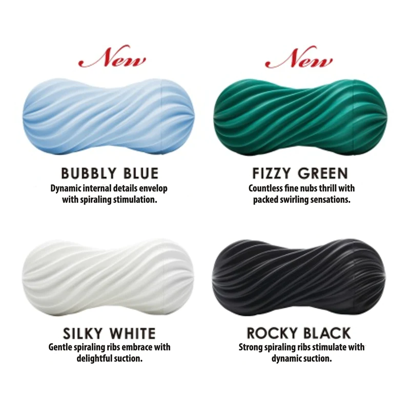 TENGA Moova Flexible cốc thủ dâm cao cấp, khoái cảm xoắn ốc độc đáo