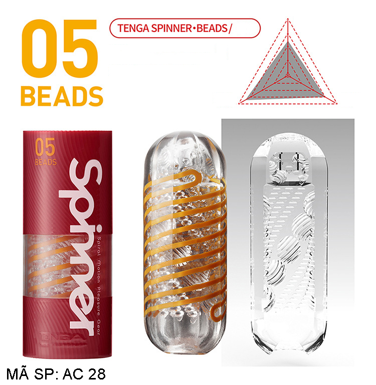 Tenga Spinner 6 mẫu xoắn ốc độc đáo kích thích cực mạnh Tenga Spinner 6 mẫu xoắn ốc độc đáo kích thích cực mạnh