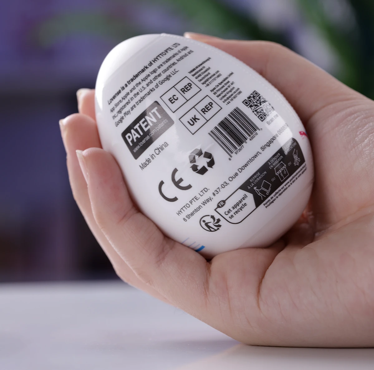 Trứng thủ dâm Lovense Kraken siêu mềm mại tăng khoái cảm Trứng thủ dâm Lovense Kraken siêu mềm mại tăng khoái cảm