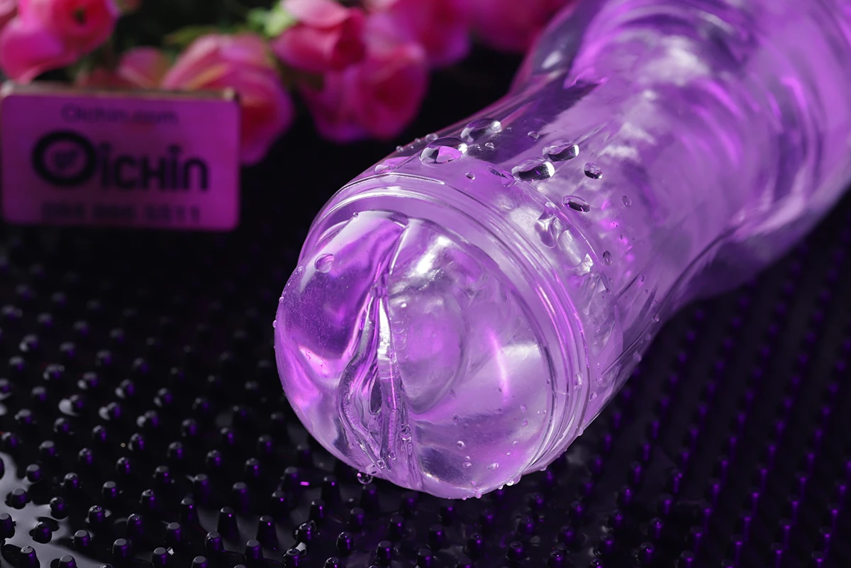 Cốc thủ dâm trong suốt Ice Crystal 2 đầu cho nam mua ngay