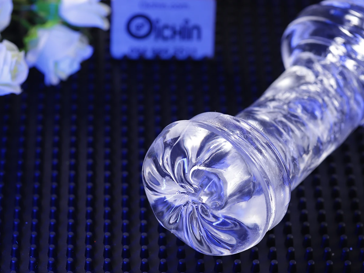 Cốc thủ dâm trong suốt Ice Crystal 2 đầu cho nam mua ngay