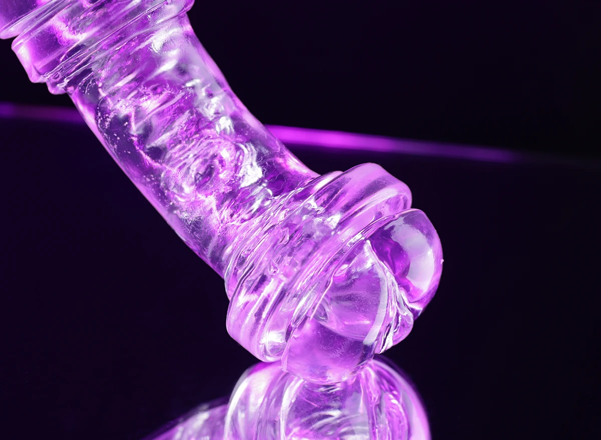 Cốc thủ dâm trong suốt Ice Crystal 2 đầu cho nam mua ngay