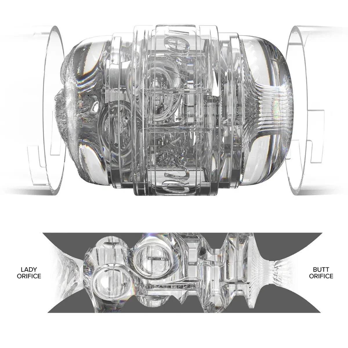 Fleshlight Quickshot Autumn Falls âm đạo giả trong suốt cao cấp kích thích Fleshlight Quickshot Autumn Falls âm đạo giả trong suốt cao cấp kích thích