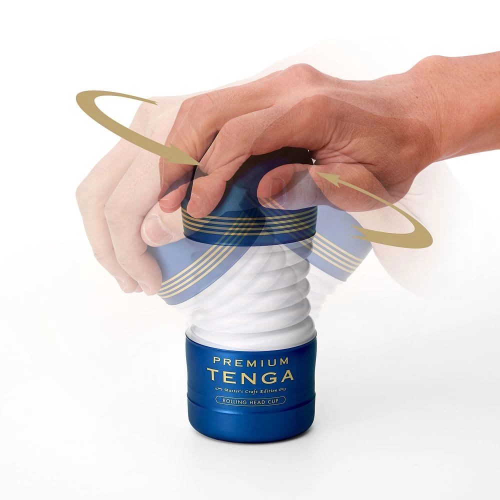 Tenga Premium Rolling Head Cup xoay 360 độ cảm giác thật mạnh mẽ