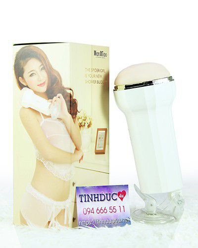 Âm đạo giả gắn tường ManMiao có rung silicon mềm mại thật