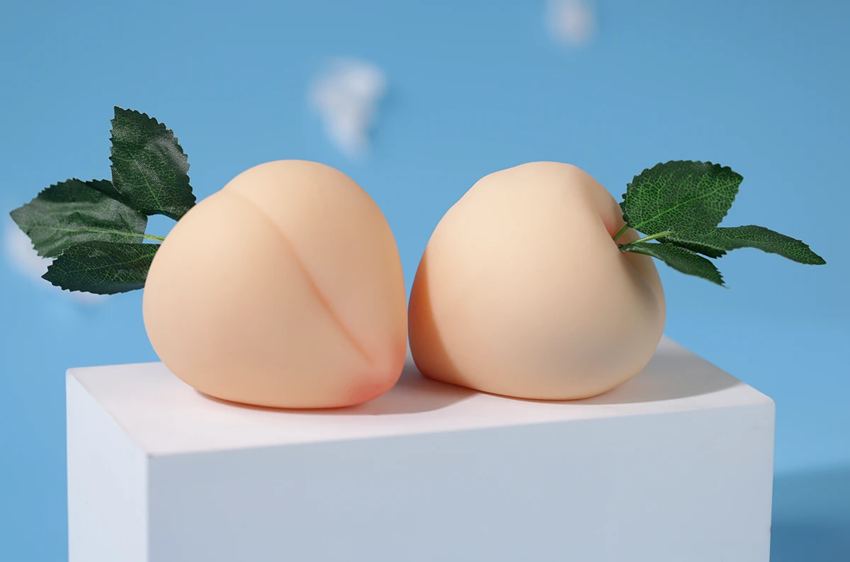 Âm đạo giả quả đào Manmiao mềm mại dễ dùng kích thích phái mạnh