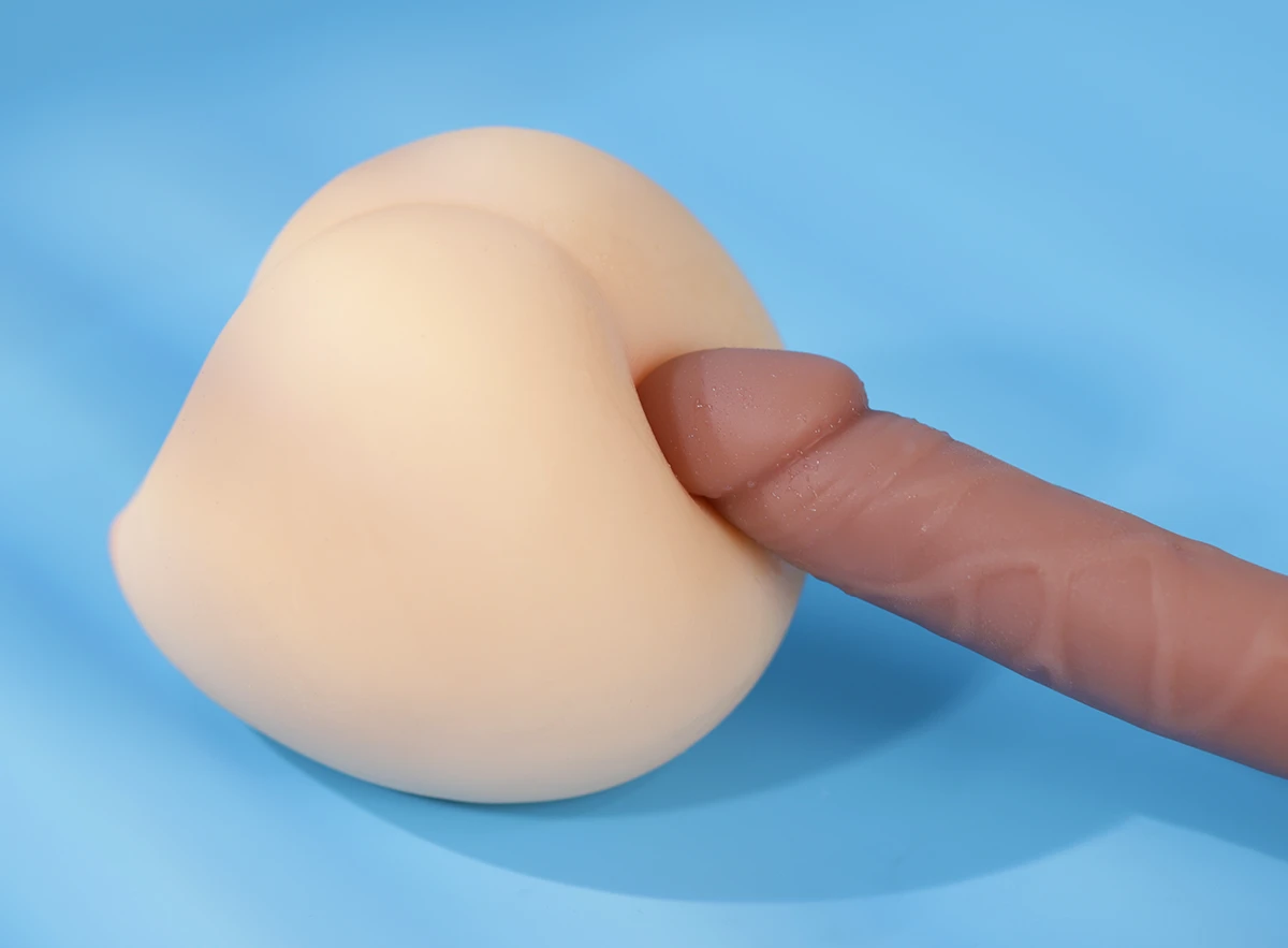 Âm đạo giả quả đào Manmiao mềm mại dễ dùng kích thích phái mạnh