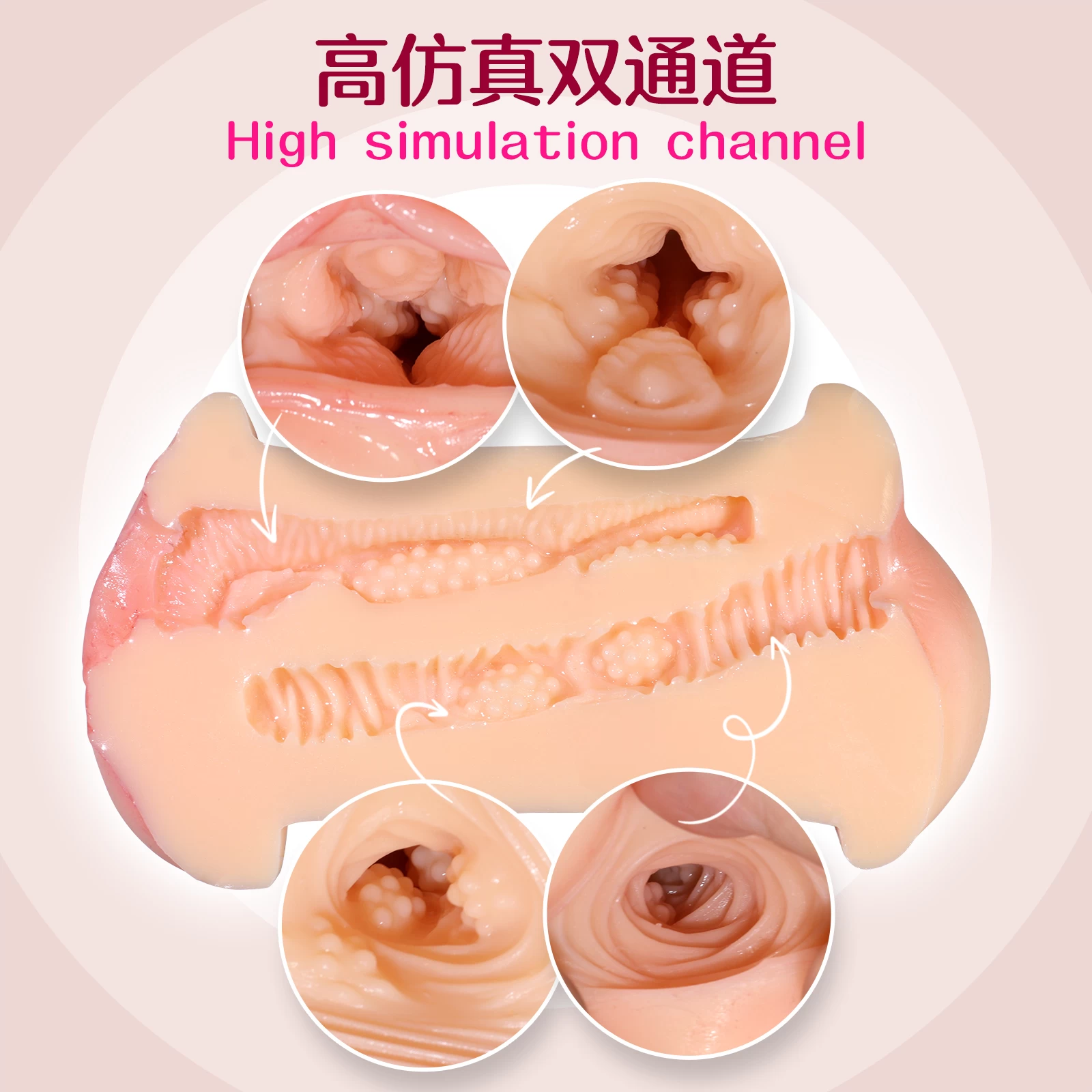  Thông tin Gối thủ dâm Manmiao kết hợp âm đạo giả mềm mại với 3 kích thước tốt nhất