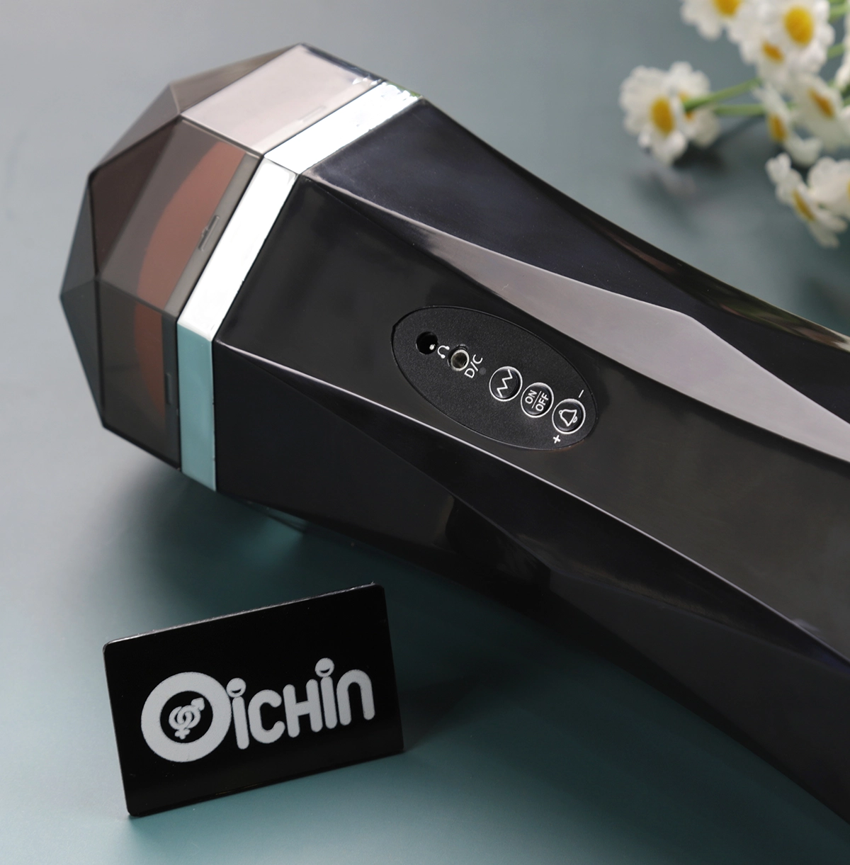  Đại lý JIUAI 2 đầu pin sạc có rung mềm mịn khít chặt cực sướng hàng xách tay