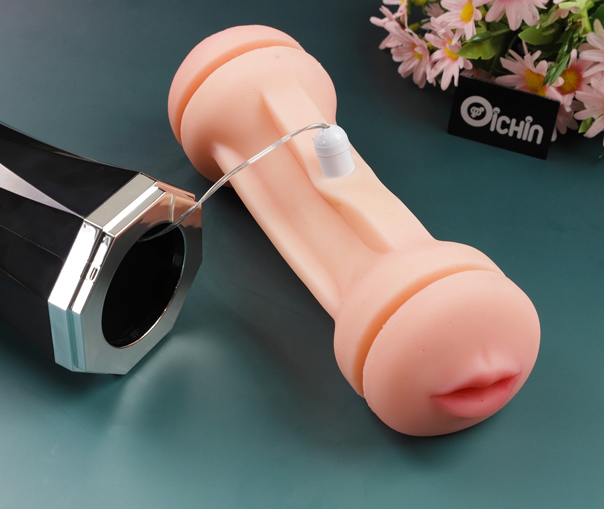  Đại lý JIUAI 2 đầu pin sạc có rung mềm mịn khít chặt cực sướng hàng xách tay