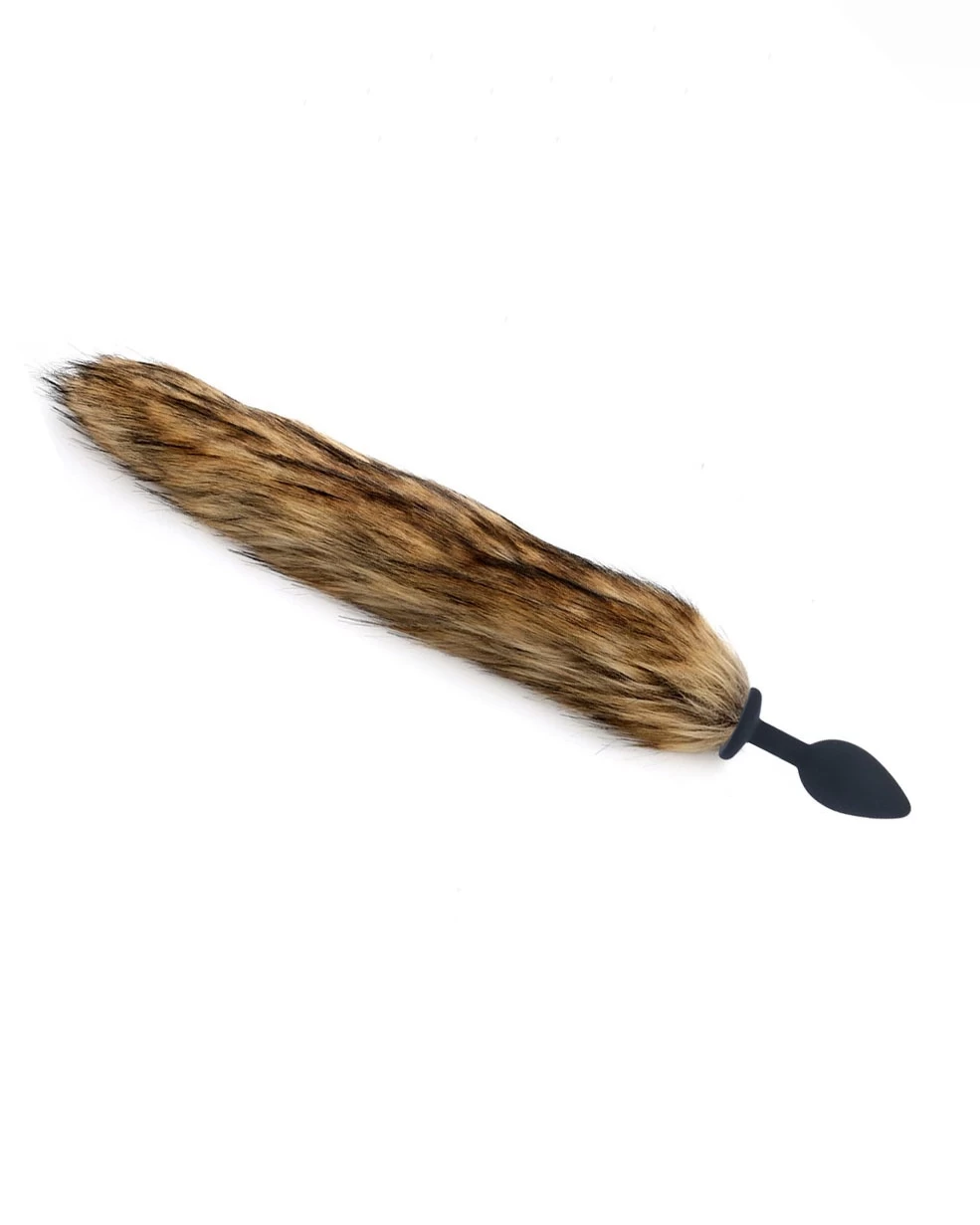 Sextoy đuôi cáo silicone mềm mại đa sắc màu kích thích