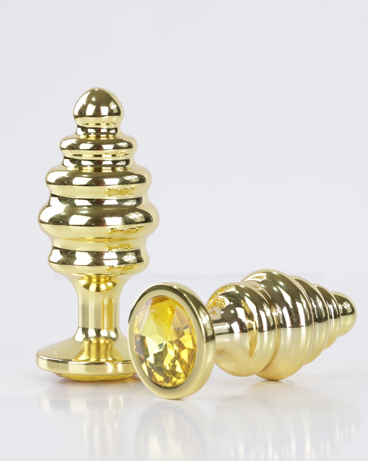 Phích cắm hậu môn xoắn ốc inox mạ vàng 3 size đa dạng cao cấp Phích cắm hậu môn xoắn ốc inox mạ vàng 3 size đa dạng cao cấp