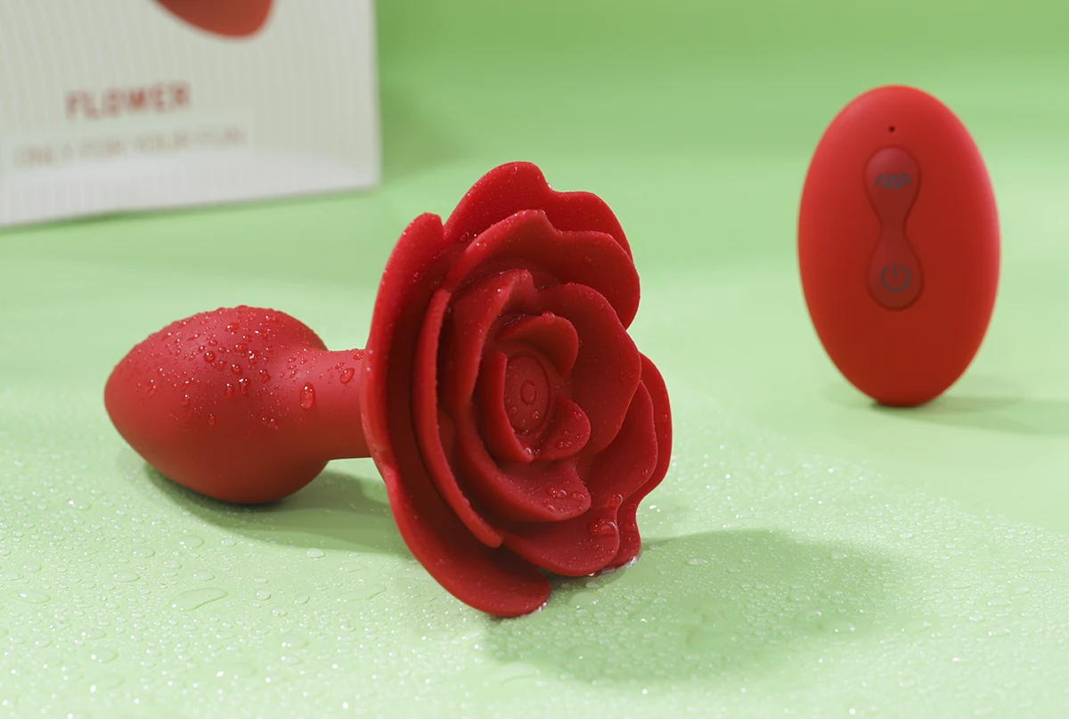 Butt Plug Hoa Rung 10 Chế Độ Từ Xa Kích Thích Mua Ngay