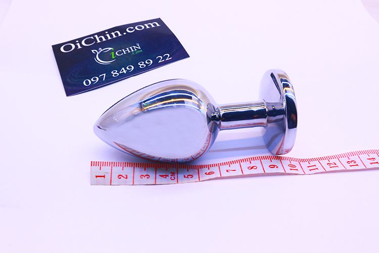  Nhập sỉ Phích cắm hậu môn INOX nhiều màu xinh lung linh với 3 kích thước hàng xách tay