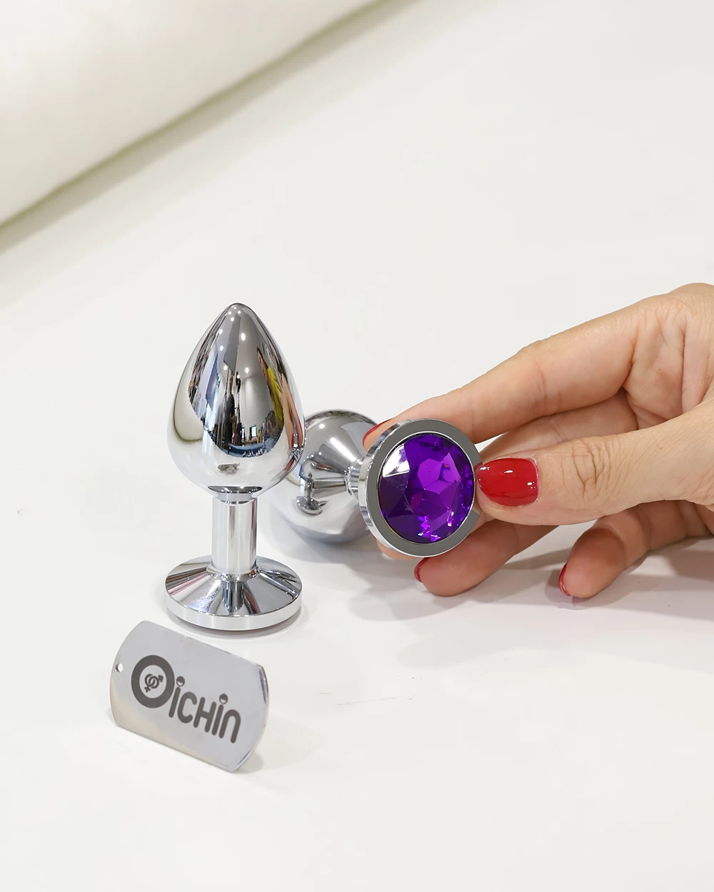  Nhập sỉ Phích cắm hậu môn INOX nhiều màu xinh lung linh với 3 kích thước hàng xách tay