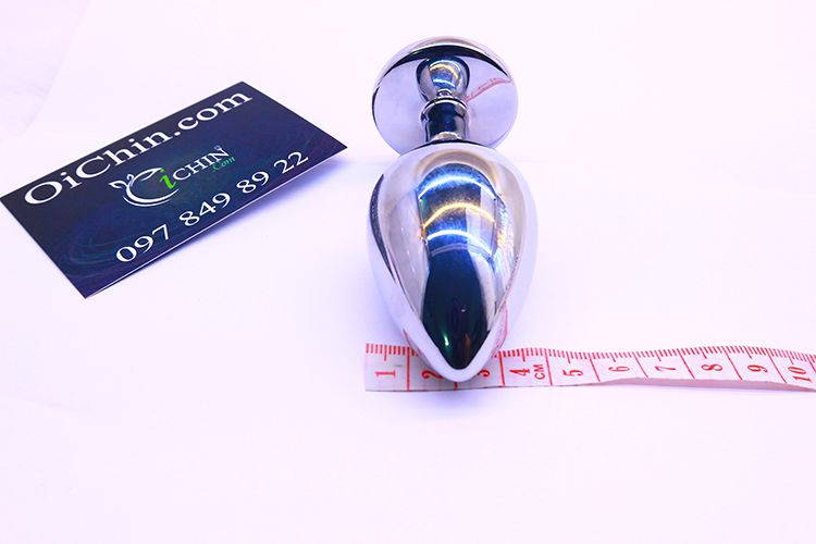  Nhập sỉ Phích cắm hậu môn INOX nhiều màu xinh lung linh với 3 kích thước hàng xách tay