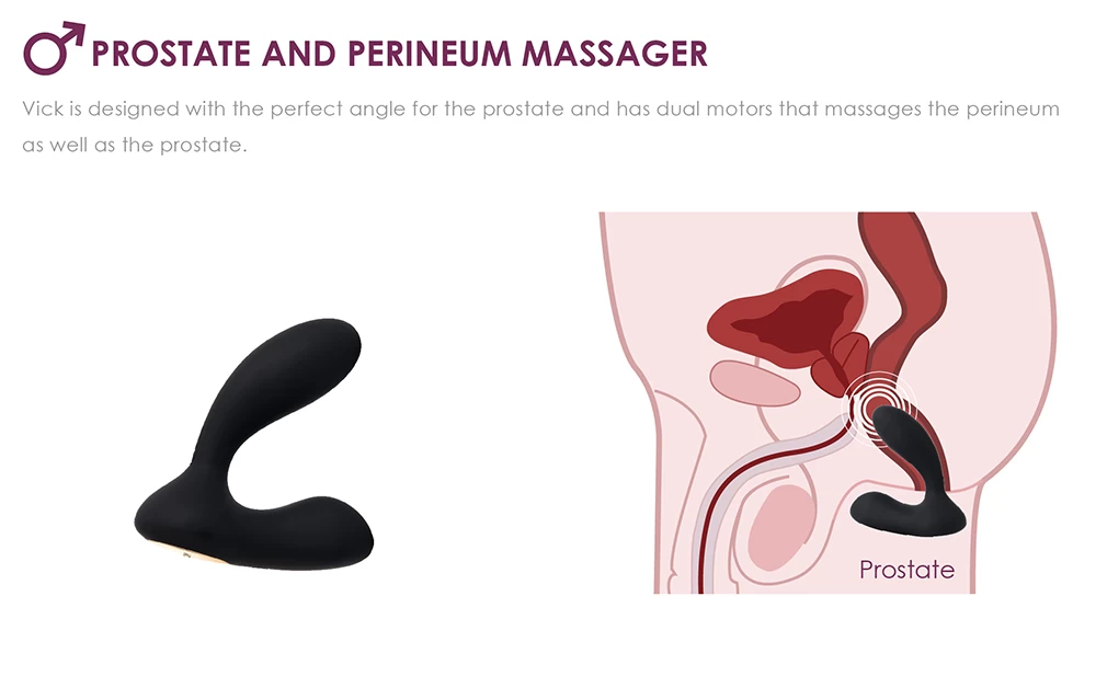 Svakom Vick điều khiển từ xa đồ chơi hậu môn cao cấp kích thích