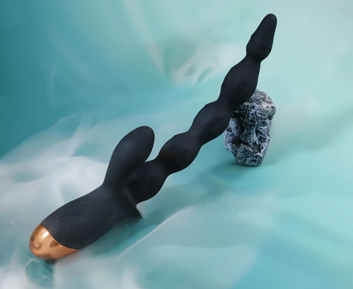 Black Pull Beads rung 10 chế độ đỉnh cao kích thích tuyệt vời