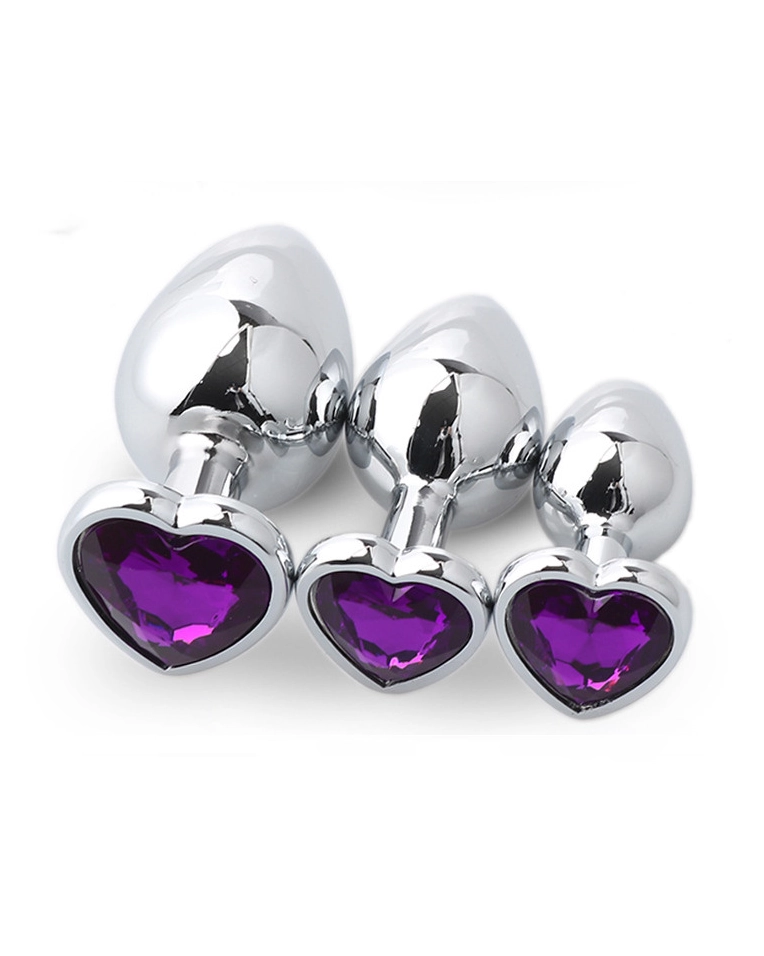 Phích Cắm Hậu Môn Hình Trái Tim Nhiều Màu Kích Thích Mua Ngay