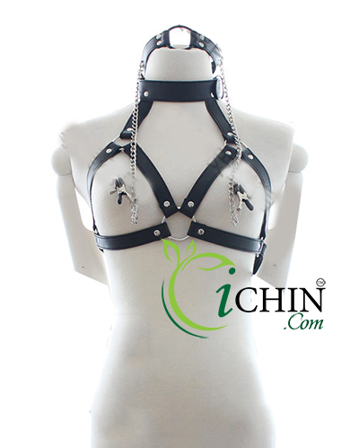 Đồ chơi BDSM kích thích khoái cảm Kẹp vú xích cổ siêu mạnh
