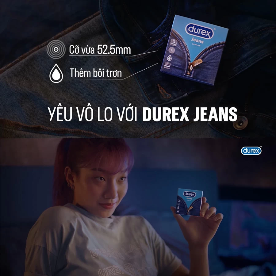 Bao cao su Durex Chocolate Strawberry hương thơm ngọt ngào an toàn