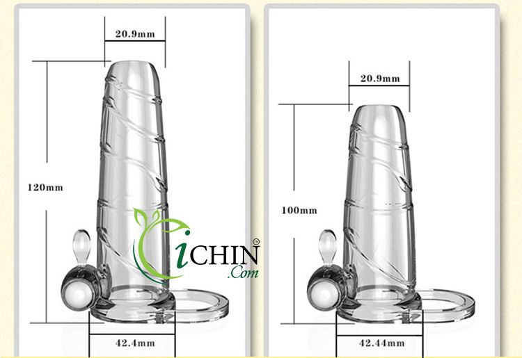 Bao cao su đôn dên rung có quai đeo kéo dài cảm giác phê