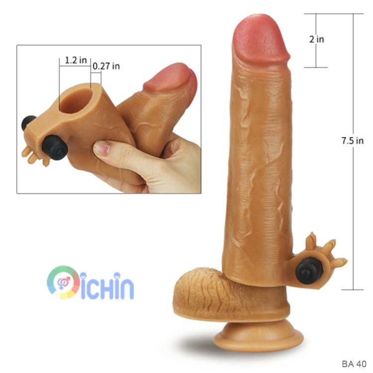 Bao cao su Lovetoy Nature Extender gai mềm rung mạnh chống tuột